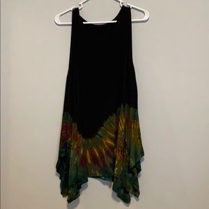 Tie dye tank top